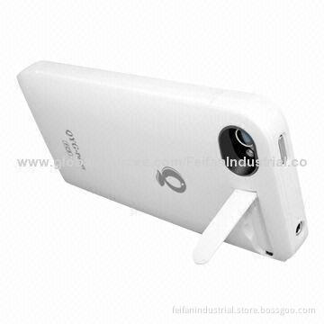1,400mAh Portable battery Case for iPhone 4/4S Could be MFI